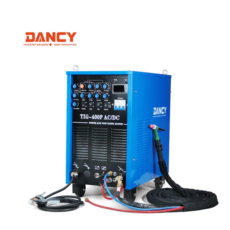 AC DC TIG darbe kaynakçı 380V 400amp TIG/MMA ark 2 in 1 için iyi alüminyum/karbon/Paslanmaz çelik kaynak