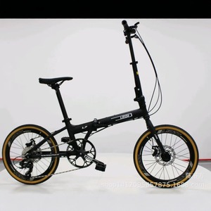 Folding Bike 20 Inch Aluminum Alloy Disc Brake 8 Speed Adult Youth Mobility Bicycle - Product Image 2