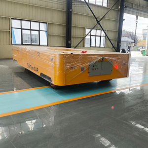 รถรางไฟฟ้าสำหรับขนย้ายดรัมเหล็กแบบใหม่สำหรับอุตสาหกรรมหนัก รองรับน้ำหนัก 1-100 ตัน - Product Image 3