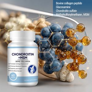 แคปซูลแคปซูลยาลูโคซามีนคอนดรอยตินในแคปซูลคอลลาเจนขมิ้น boswellin หนึ่ง MSM - Product Image 3