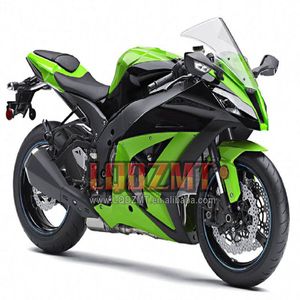 Corps d'injection pour KAWASAKI NINJA ZX-10R ZX1000 CC <span class=keywords><strong>ZX10R</strong></span> 21 22 23 55No.105 ZX 10R 10 R 1000CC 2021 <span class=keywords><strong>2022</strong></span> Gloss Green 2023 Carénage - Product Image 2