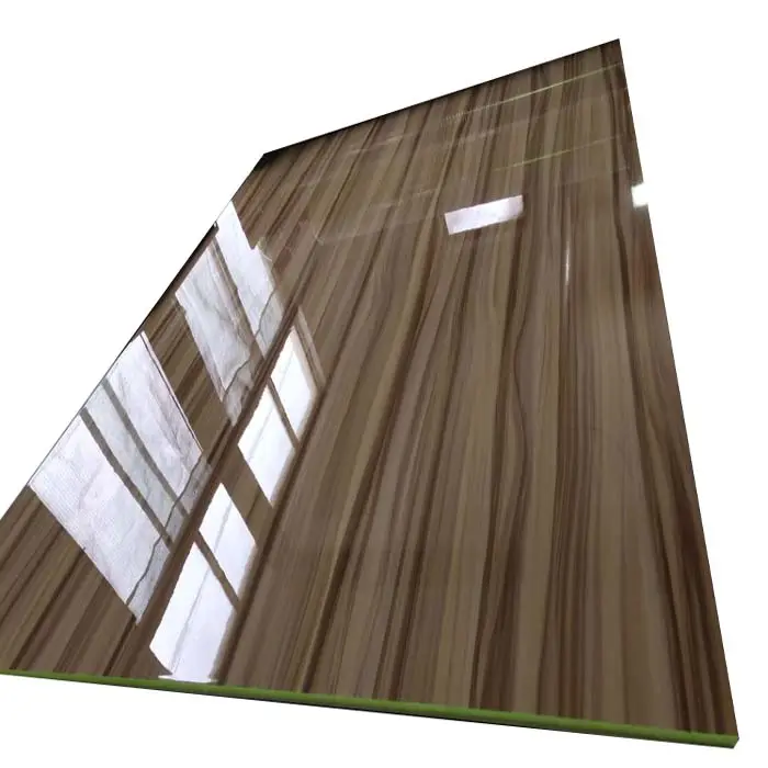 木材繊維材料と屋内使用高光沢UV MDF