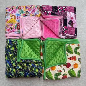 Couverture d'emmaillotage pour bébé en bambou multifonctionnelle, écologique, toute saison, à double couche, avec motifs de personnages et de style western, en stock en usine - Product Image 4