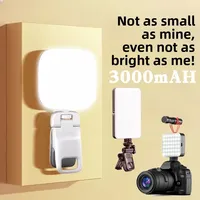 Lampe d'appoint RVB pour téléphone portable, clip selfie de poche, mini caméra de prise de vue, alimentation CA 220-240V YX-RL-10