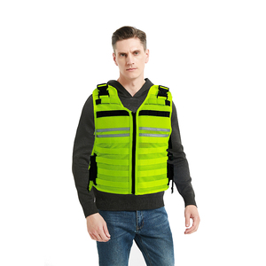 Eerste Vezel Hoge Zichtbaarheid Tactisch Vest Reflecterende Flexibele Steek Proof Veiligheidsvest - Product Image 4