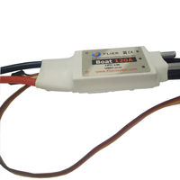 Contrôleur de vitesse pour bateau RC Flier 8S Brushless Sensorless 120A BEC (5V/2A) avec refroidissement par eau, câbles vinyle 8AWG, PWM 50Hz, IP54