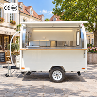Remorque à limonade mobile personnalisée Etodevice de 8,2 pieds, remorque professionnelle pour boissons, idéale pour les entreprises de boissons en plein air