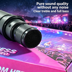 GAW-DS86 Sistema Karaoke Wireless <span class=keywords><strong>2</strong></span>.4G per Ristoranti e Studi, con <span class=keywords><strong>2</strong></span> Microfoni Ricaricabili e Ricevitore a Batteria - Product Image 6