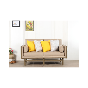 Sofá Ardena que Combina Diseño Moderno y Artesanía en Madera Sólida, Ofrece Colores y Tamaños Personalizables, Ideal para Dos Personas en la Sala de Estar - Product Image 1