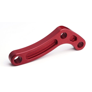 OEM Độ chính xác cao CNC xe máy phía sau phanh Rocker cánh tay mở rộng nhôm mạ Đỏ Anodizing gia công CNC - Product Image 1