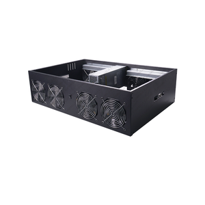 Venta caliente 8 GPU Server case conjunto completo 8 GPUs servidor GPU completo bajo ruido GPU cards case con fuente de alimentación para RTX3080 - Product Image 3