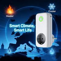 Prise intelligente thermostatique avec coque en PC ignifuge et vanne de mélange thermostatique pour chauffage domestique, prise AU