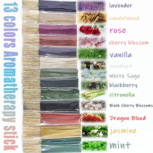 Bâtons d'encens aromatiques écologiques de style chinois en gros : Lavande, Bois de Santal, Patchouli, Encens de graines de bois parfumé - Product Image 4