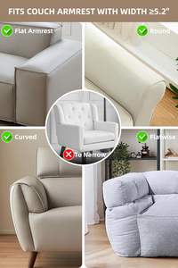 Plateau de canapé, grand plateau porte-gobelet en bambou pour canapé avec rangement caché, accoudoir de canapé portable anti-fuite pour boissons et collations - Product Image 4