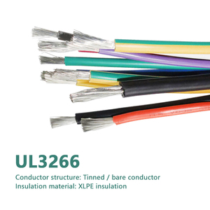 3F Halogen Miễn Phí Xlpe 125 Độ C 300V 16AWG Awg18 20awg 22awg Ul3266 Awm Móc Lên Điện Dây Đồng Và Cáp Nhà Máy - Product Image 4