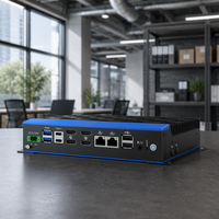 Ordinateur industriel embarqué Intel Core Ultra 5 125U, double alimentation 12/24V, double NVMe M.2, extension WiFi 4G pour usine