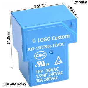 30Amp Pcb электрическая мощность 24V 12V реле 6 Pin 4 Pin T90 Jqx-15F реле - Product Image 5