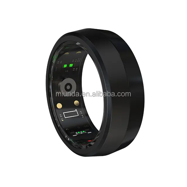 Miunda Smart Ring MR-S008 Met Usa6 ~ 13 # Sleep Tracking Draagbare Hartslag Fitness Tracker 6 ~ 7 Batterijduur Smartrings