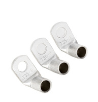 Connecteur solaire pour batterie M8, borne annulaire à angle droit en cuivre étamé 90 degrés, 35 mm²