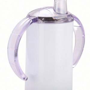 Vaso Térmico de Acero Inoxidable de 12oz para Bebés, Sublimable, con Pajita, para Camping, Aislamiento Térmico, Venta al por Mayor - Product Image 4
