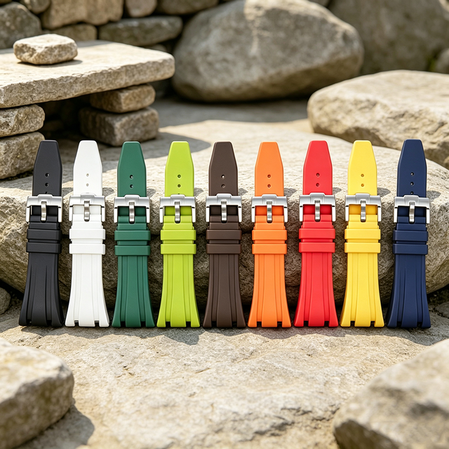 Trendy Fashion Rubber Strap for GA2100 Model Custom Logo Bezel Third Generation 27mm 28mm 30mm Silicone Strap for AP