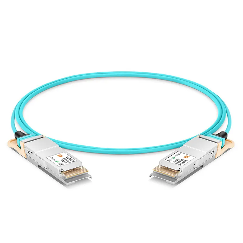 Câble optique actif 3m (10 pieds) 400G QSFP-DD Compatible avec Cisco QDD-400-AOC3M