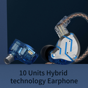 <span class=keywords><strong>KZ</strong></span> <span class=keywords><strong>ZS10</strong></span> <span class=keywords><strong>Pro</strong></span> HIFI หูฟังโลหะ4BA 1DD ไฮบริด10ไดรเวอร์,หูฟังตัดเสียงรบกวนหูฟัง In-Ear หูฟังเล่นกีฬาเล่นเกมพร้อมไมโครโฟน - Product Image 5