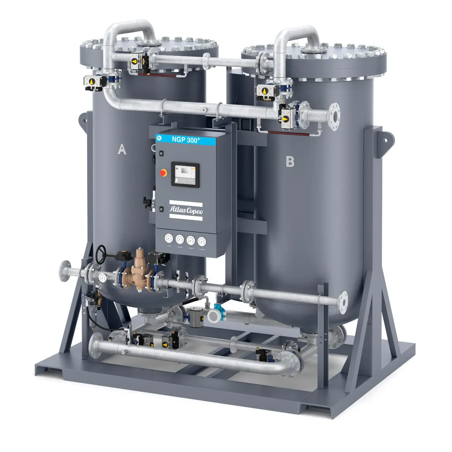 Máquina generadora de nitrógeno líquido Psa 99.999% de alta pureza para la industria, Mini fábrica de planta líquida de nitrógeno