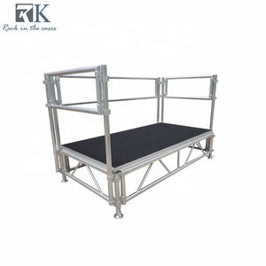 เวทีคอนเสิร์ตกลางแจ้งขนาด 1x2 เมตร โครงสร้างอลูมิเนียม รับน้ำหนักได้ 750 กก./ตร.ม. พร้อมโครงทรัสสำหรับจัดแสดง - Product Image 1