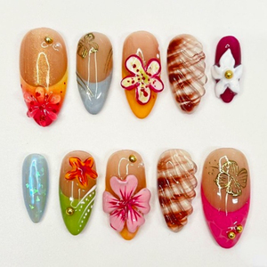 <span class=keywords><strong>Faux</strong></span> <span class=keywords><strong>ongles</strong></span> 3D à presser en ABS <span class=keywords><strong>pour</strong></span> la manucure et le nail art, de style salon, motif de cercueil - Product Image 4