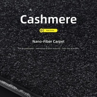 Tapis de sol auto-adhésifs complets pour Cadillac, tapis de voiture antidérapants, tapis en moquette double couche, accessoires de voiture personnalisés