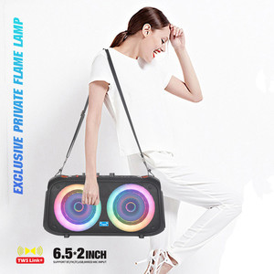 Profesional de alta calidad grande al aire libre Dj Rgb Color Party 6,5 pulgadas altavoces duales altavoz de Karaoke portátil - Product Image 5