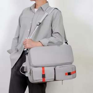 Sac à dos unisexe pour ordinateur portable, style décontracté, pour étudiants, en tissu Oxford imperméable, simple et tendance - Product Image 6