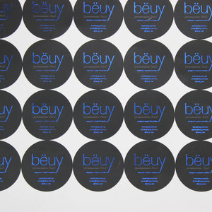 Services d'emballage et d'étiquetage personnalisés or rose estampage d'étiquettes autocollantes de logo en vinyle brillant pour emballage de brosse à dents - Product Image 2