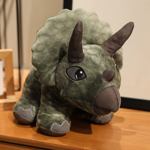 <span class=keywords><strong>Peluche</strong></span> <span class=keywords><strong>de</strong></span> Dinosaurio Triceratops con Logotipo Personalizado Simulado, <span class=keywords><strong>Peluche</strong></span> <span class=keywords><strong>de</strong></span> Tiranosaurio Rex, Estegosaurio, Iguanodon, <span class=keywords><strong>Velociraptor</strong></span> - Product Image 2