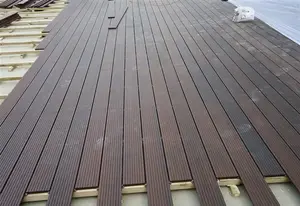 Carbonized Bamboo Deck Plank Flooring Bamboo Decking