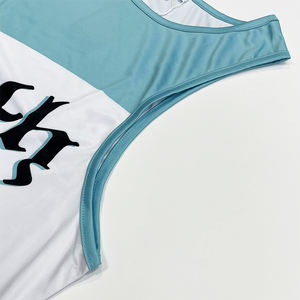 OEM sublimación chaleco sin mangas correr entrenamiento secado rápido personalizado SportsTank Top - Product Image 4