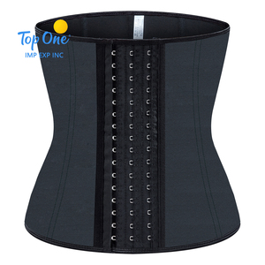 Top One, recortador de barriga para mujer, cinturón de entrenamiento de cintura, nuevo diseño con soporte de espalda deshuesado de acero, ganchos ajustables para Control de barriga - Product Image 6