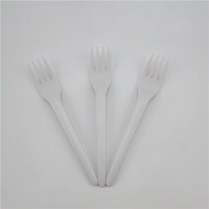 100% cplatable cplatable מזלג חד פעמי עבור מסיבות ואירועים סטים - Product Image 4