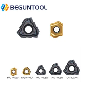 TOGT070304-RS d'insertion de carbure d'usinage de trou profond TOGT120405-RS TT9030