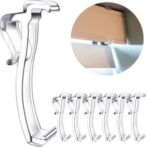 Offre spéciale Clips ouverts supérieurs et inférieurs Stores en plastique Clip de cantonnière Installation extérieure - Product Image 6