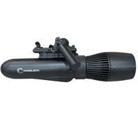 Propulseur sous-marin Kaimoluo CM5-2 500W 10A en ABS avec poignée pliable, vitesse de 11 km/h, batterie 20Ah pour SUP, paddle et plongée
