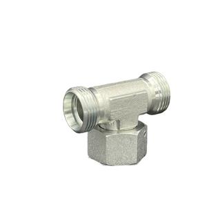 Raccords de compression hydrauliques en acier au carbone et en acier inoxydable, raccords BC BD avec filetage interne mobile, té, conduits et raccords - Product Image 5