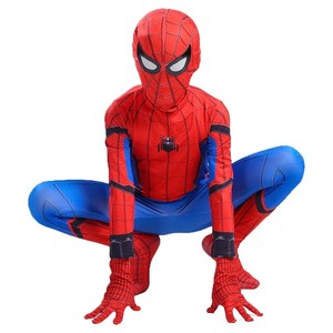 Disfraz de Superhéroe <span class=keywords><strong>Rojo</strong></span> y <span class=keywords><strong>Azul</strong></span> al por Mayor, Ropa de Halloween, Disfraces de Mascarada para Niños al por Mayor - Product Image 6