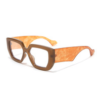 Gafas de PC rectangulares con lentes de PC irrompibles, ligeras y universales para hombres, mujeres, conducción y uso diario al aire libre
