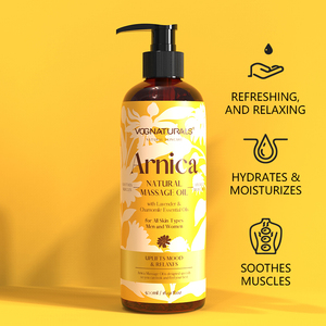 <span class=keywords><strong>Olio</strong></span> da <span class=keywords><strong>Massaggio</strong></span> all'Arnica con Lavanda e Camomilla, Lenisce i Muscoli e Idrata la Pelle <span class=keywords><strong>per</strong></span> il Recupero Post-Allenamento, <span class=keywords><strong>Olio</strong></span> da <span class=keywords><strong>Massaggio</strong></span> Professionale - Product Image 2