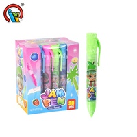 Usine de bonbons en gel de fruits à presser liquide stylo coloré