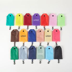 Bolsa de Compras Personalizada de Tela Oxford para Centros Comerciales, Bolsas Ecológicas Plegables y Portátiles para Compras - Product Image 1