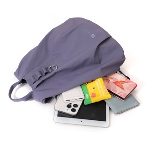 Sacs à dos de randonnée personnalisés en gros pour femmes, sac à dos léger en tissu Oxford, sac de voyage imperméable - Product Image 5