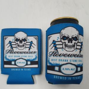 Özel süblimasyon neopren bira kutusu soğutucu bira avcısı şişe ceket - Product Image 6